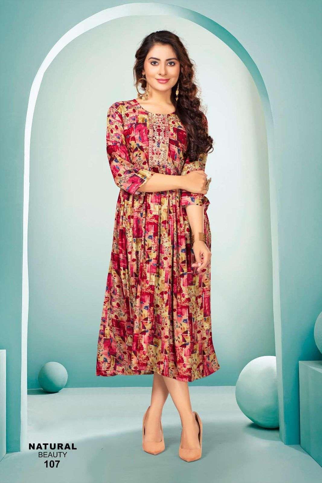 FASHION TALK NATURAL BEAUTY VOL.1 Kurti Wholesale catalog