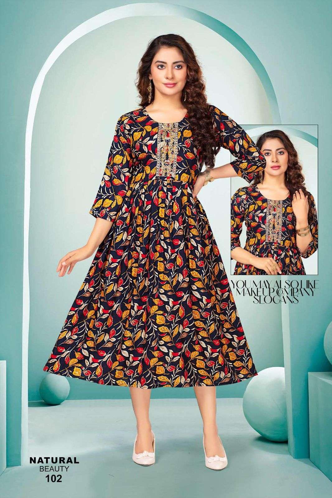 FASHION TALK NATURAL BEAUTY VOL.1 Kurti Wholesale catalog
