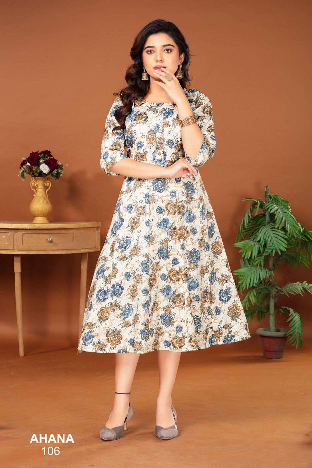 FT AHANA VOL.1 Kurti Wholesale catalog