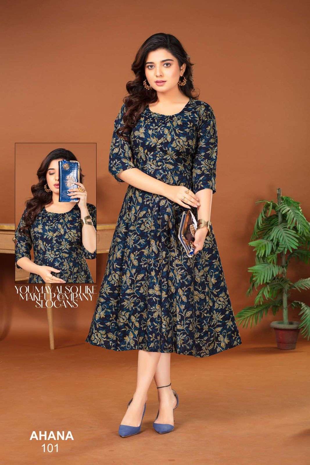 FT AHANA VOL.1 Kurti Wholesale catalog