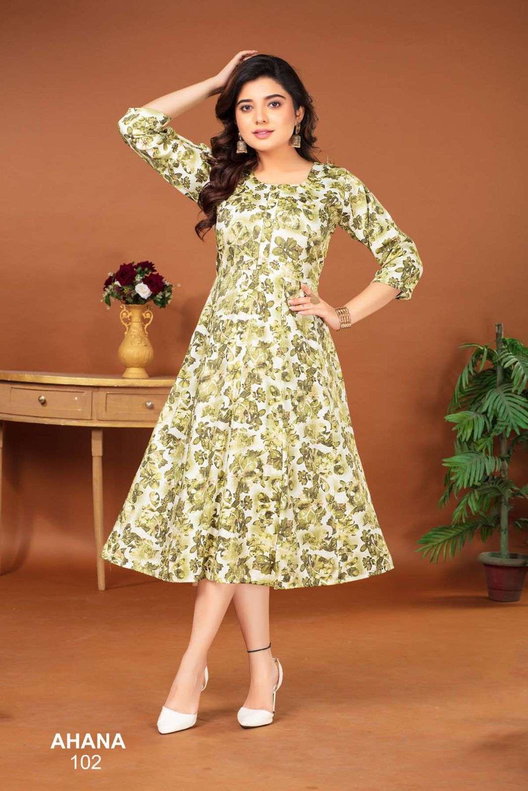 FT AHANA VOL.1 Kurti Wholesale catalog