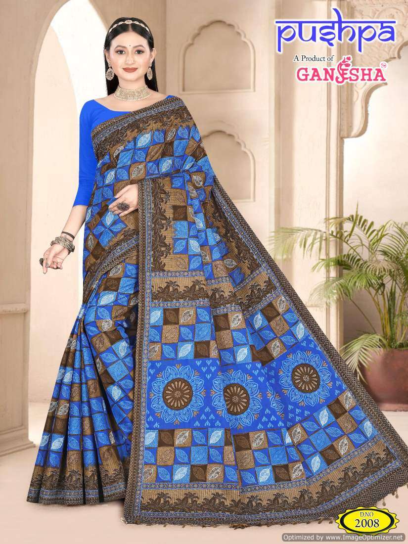 Ganesha Pushpa Vol-2 – Cotton Sarees - Wholesale Catalog