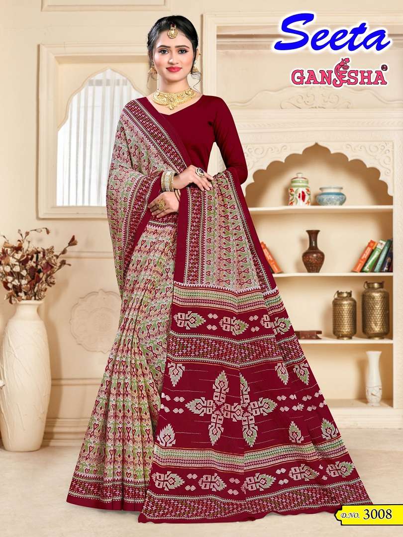 Ganesha Seeta Vol-3 – Cotton Sarees - Wholesale Catalog