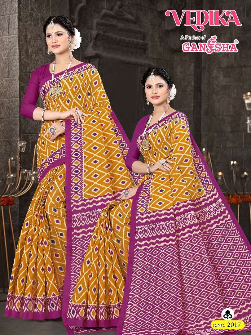 Ganesha Vedika Vol-2 – Cotton Sarees - Wholesale Catalog