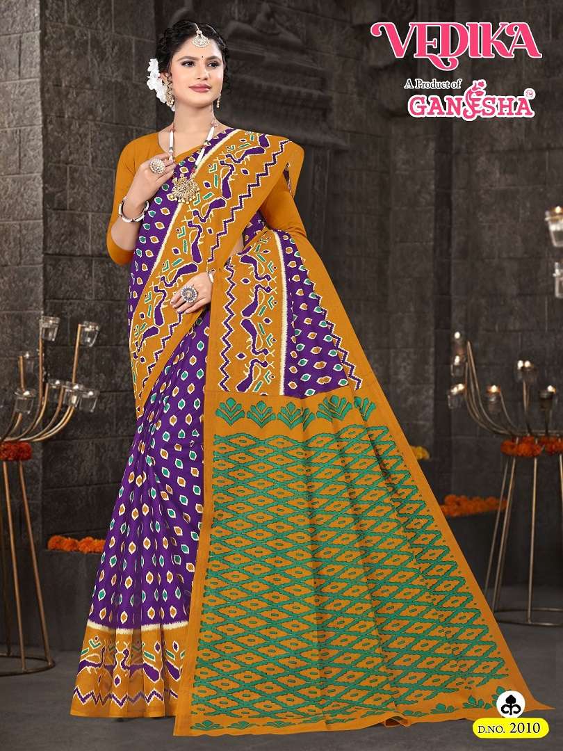 Ganesha Vedika Vol-2 – Cotton Sarees - Wholesale Catalog