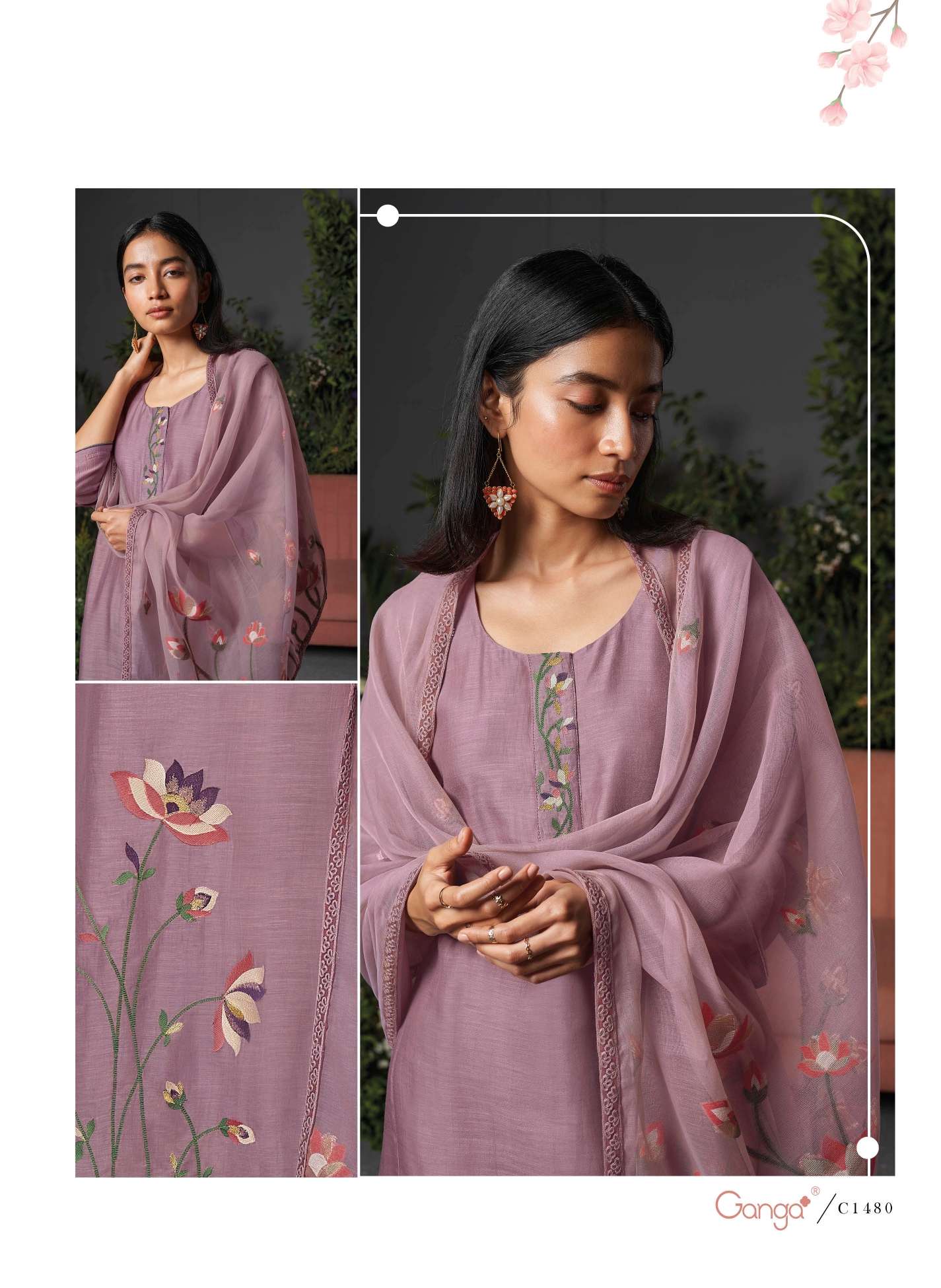 Ganga CYAR Salwar kameez Wholesale catalog