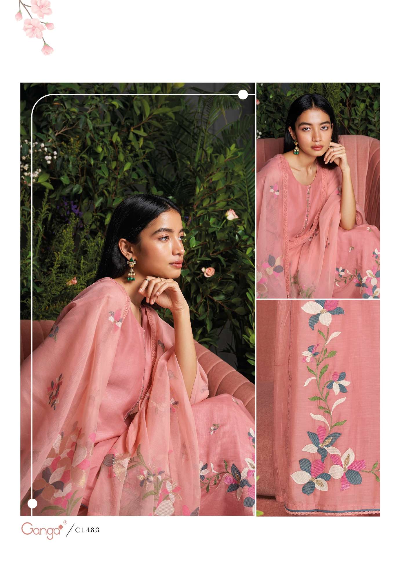 Ganga CYAR Salwar kameez Wholesale catalog