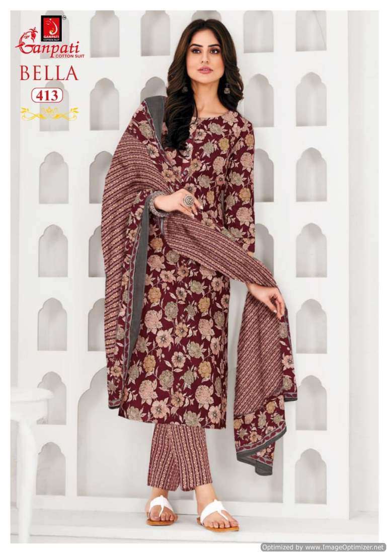 Ganpati Bella Vol-4 – Dress Material - Wholeslae Catalog