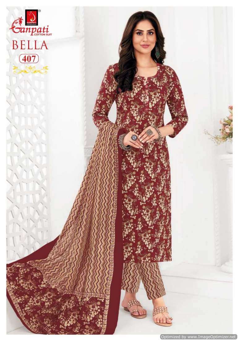 Ganpati Bella Vol-4 – Dress Material - Wholeslae Catalog