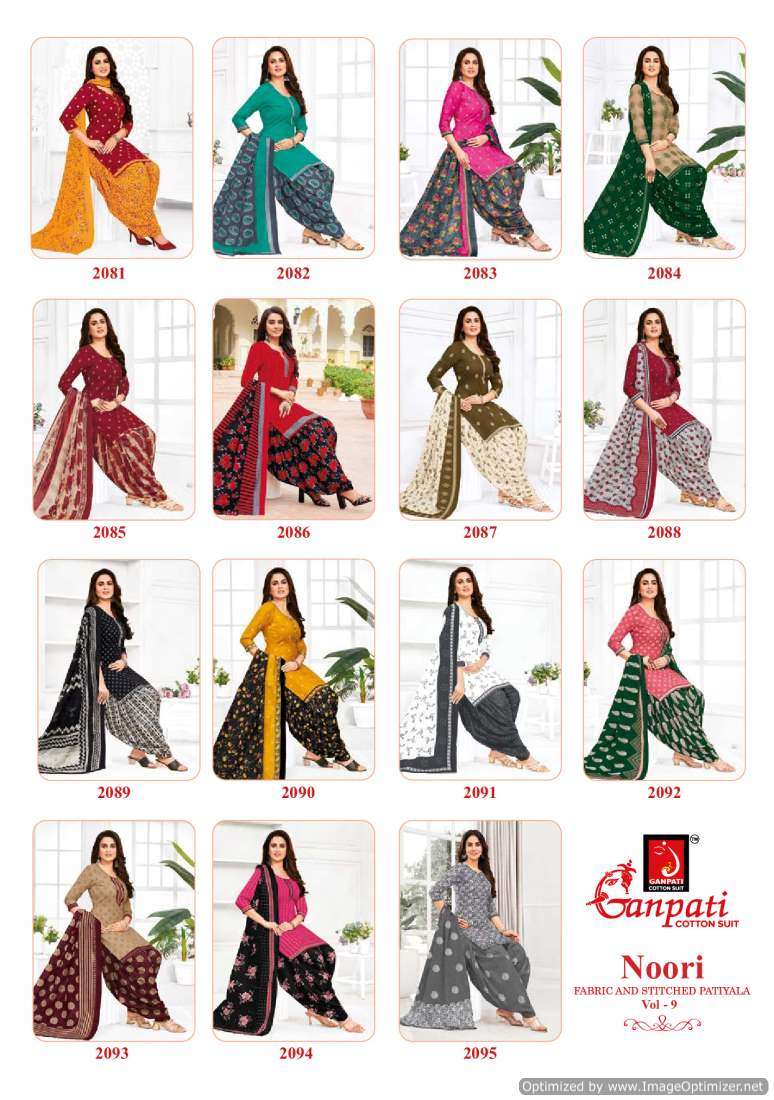 Ganpati Noori Vol – 9 – Dress Material -Wholesale Catalog