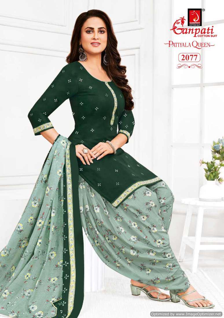 Ganpati Patiyala Queen Vol-9 – Dress Material - Wholesale Catalog