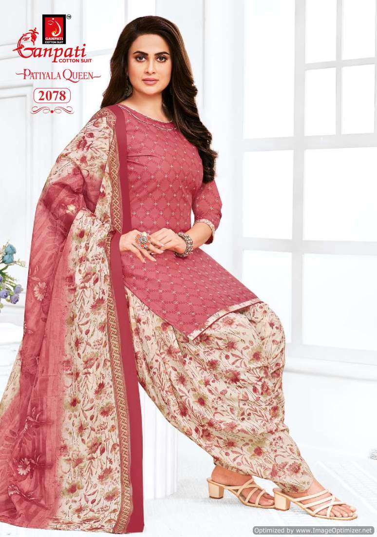Ganpati Patiyala Queen Vol-9 – Dress Material - Wholesale Catalog