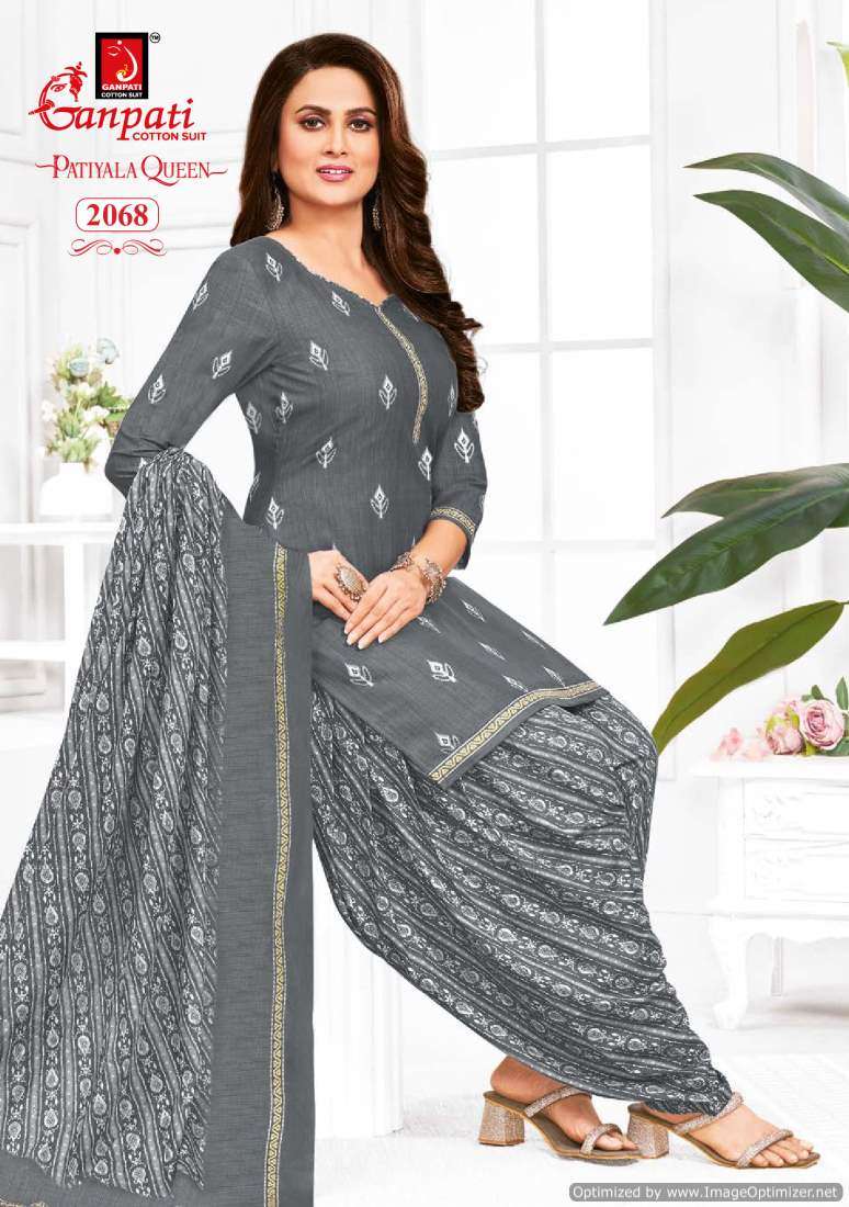 Ganpati Patiyala Queen Vol-9 – Dress Material - Wholesale Catalog