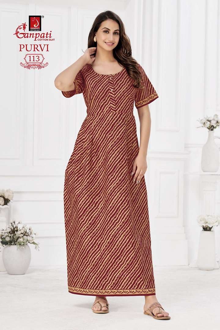 Ganpati Purvi Nighty Vol-1 – Readymade Wholesale Catalog