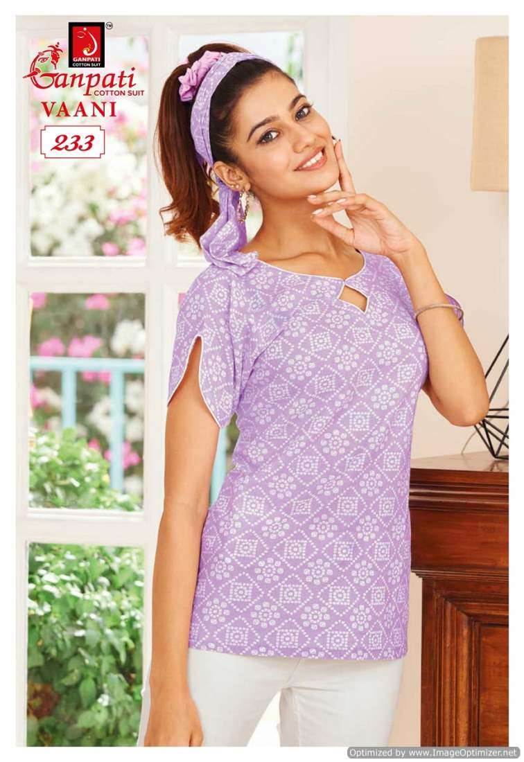 Ganpati Vaani Vol-1 – Short Tops - Wholesale Catalog
