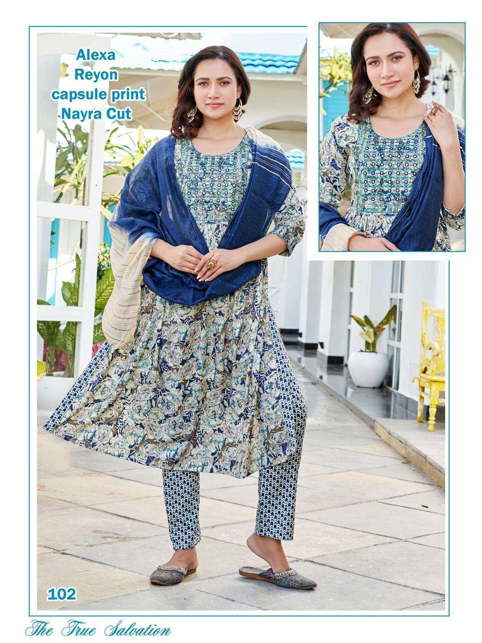 Golden Alexa Kurti Wholesale catalog