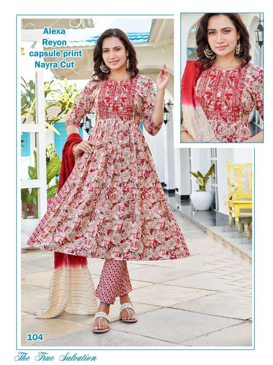 Golden Alexa Kurti Wholesale catalog