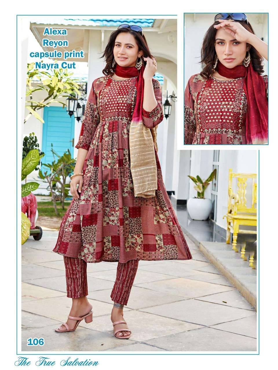 Golden Alexa Kurti Wholesale catalog