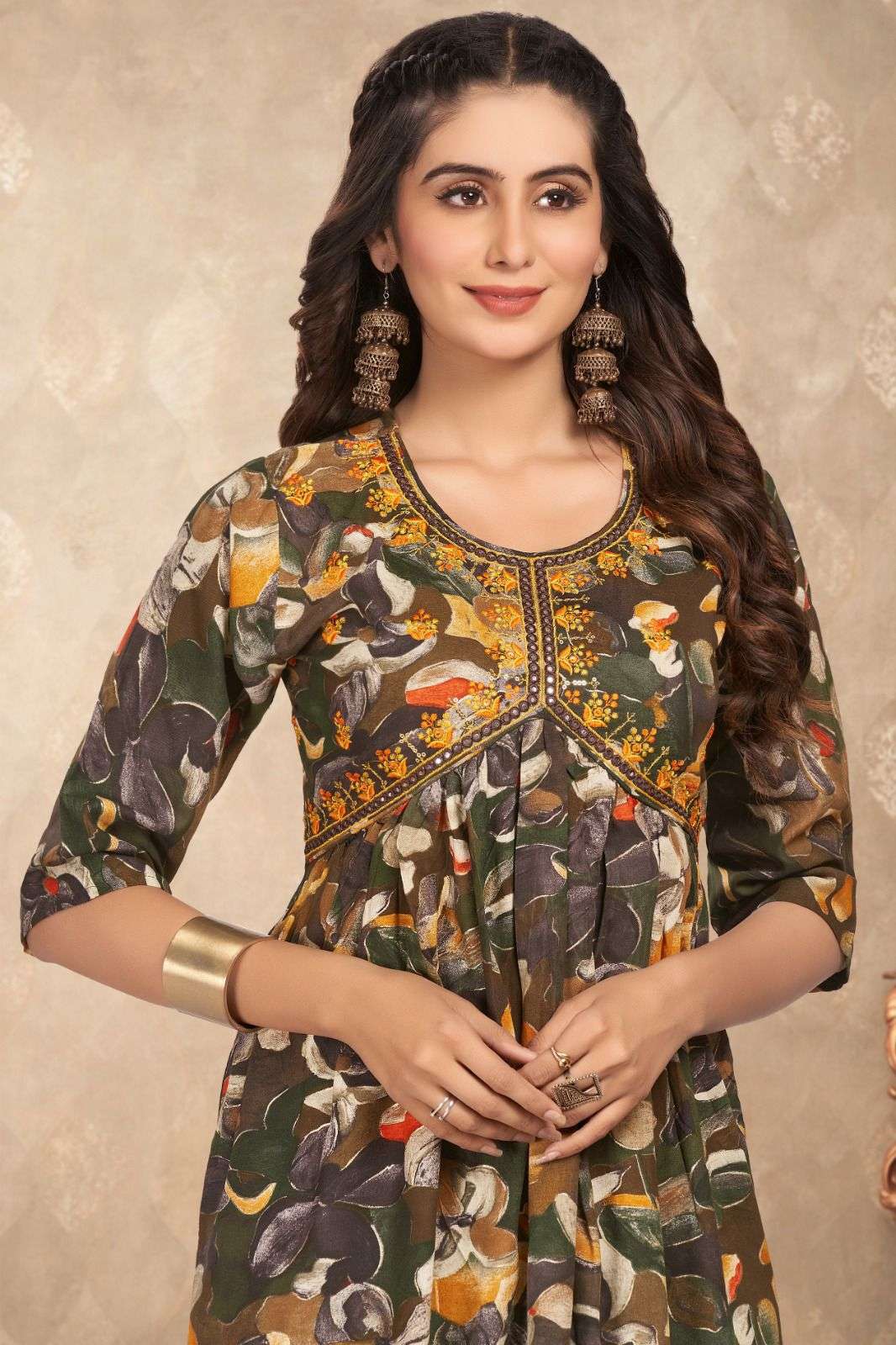 GOLDEN ANTARANGI ALIA Kurti Wholesale catalog