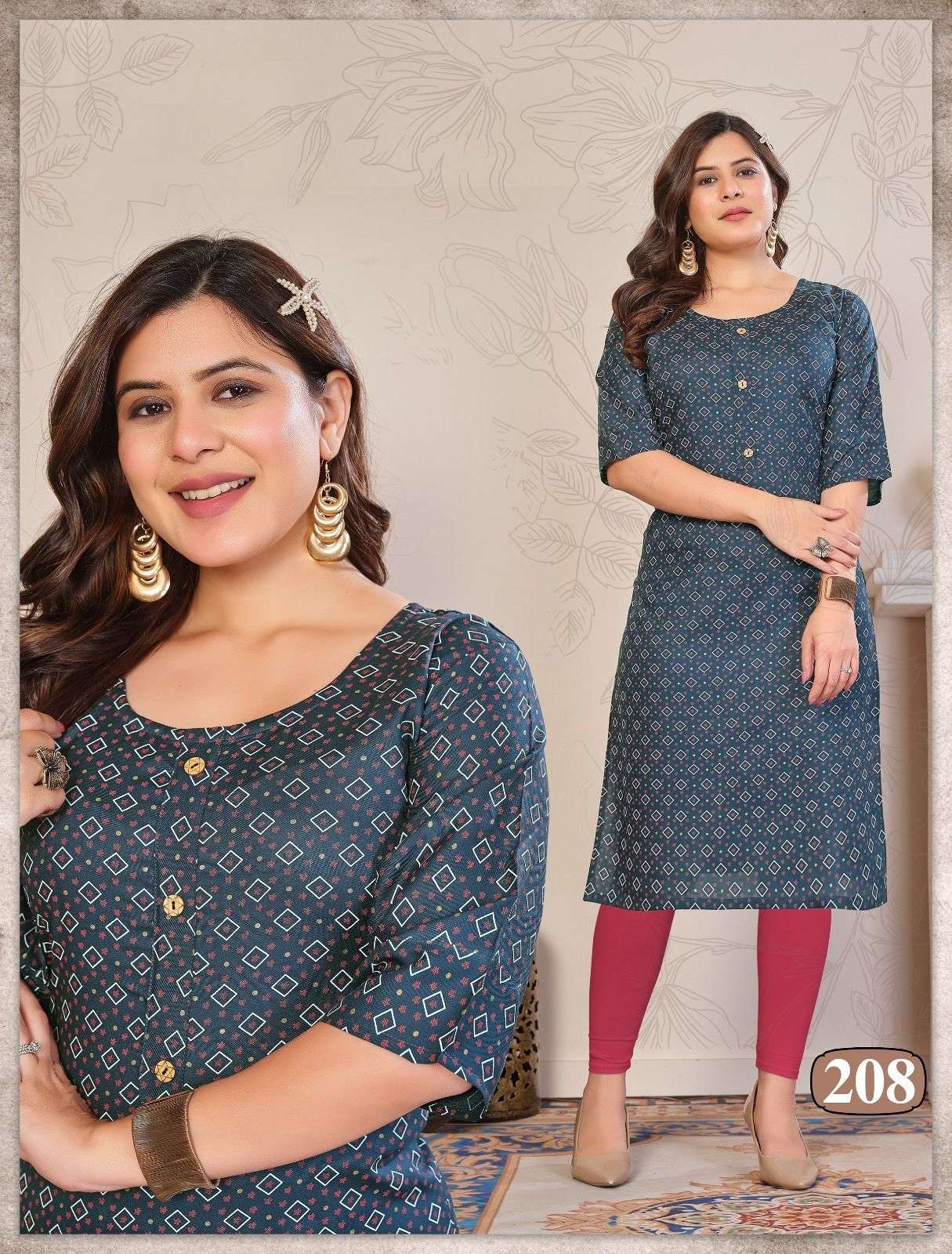 GOLDEN IMAGINE BEAUTY VOL.2 Kurti Wholesale catalog