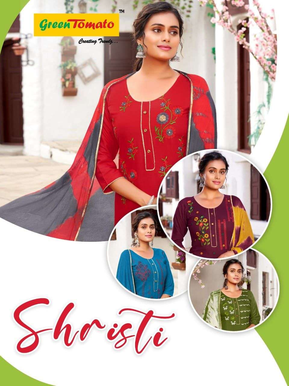  Green Tomato Shristi Kurti Wholesale catalog