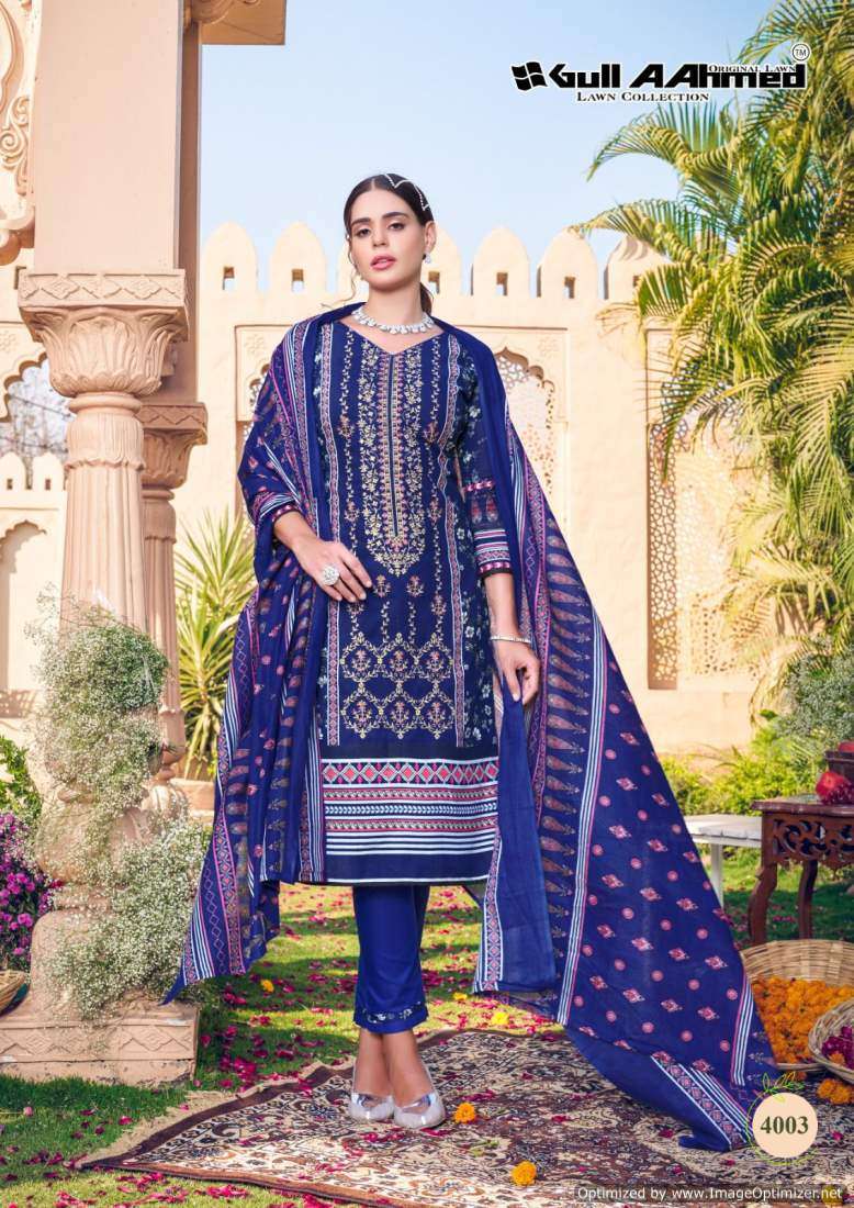 Gull A Ahmed Bin Saeed Vol-4 – Dress Material - Wholesale Catalog