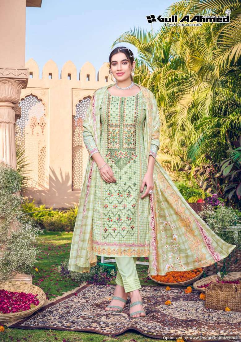 Gull A Ahmed Bin Saeed Vol-4 – Dress Material - Wholesale Catalog