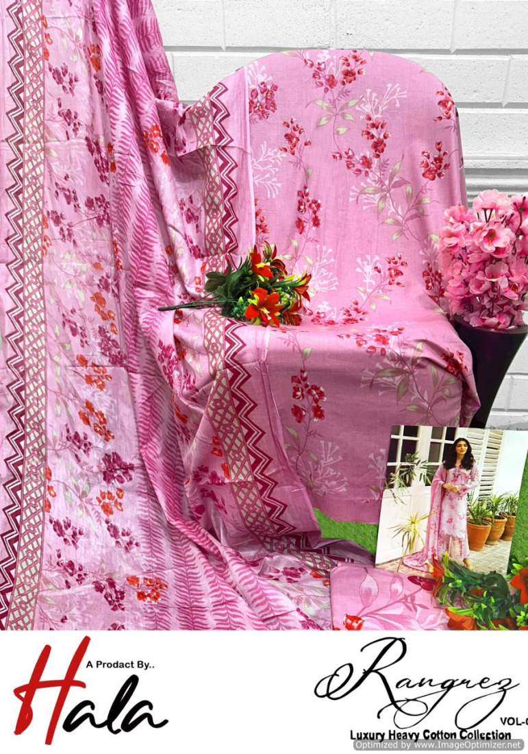 Hala Rangrez Vol-2 Dress Material Wholesale catalog