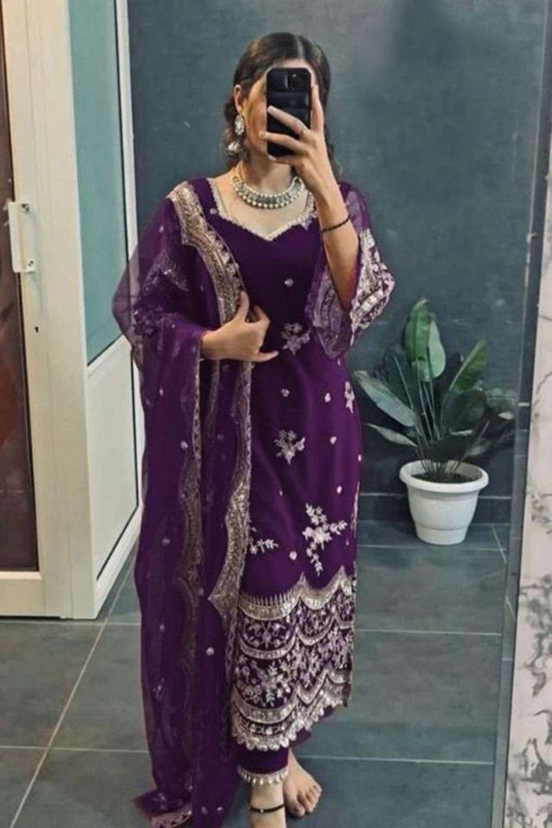 Hazzel 089 A To C Georgette Pakistani Suits Wholesale catalog