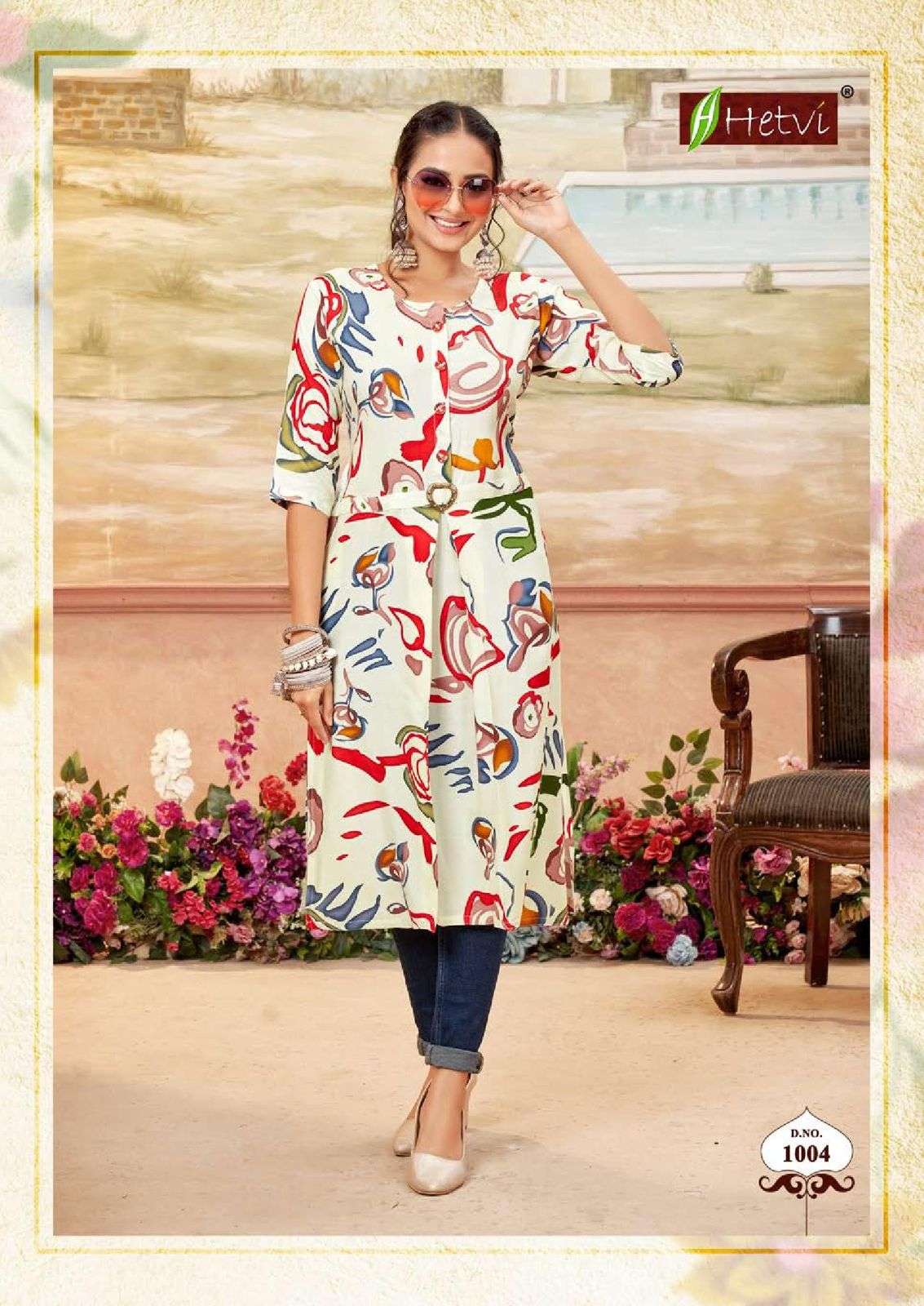 Hetvi JEENA Kurti Wholesale catalog