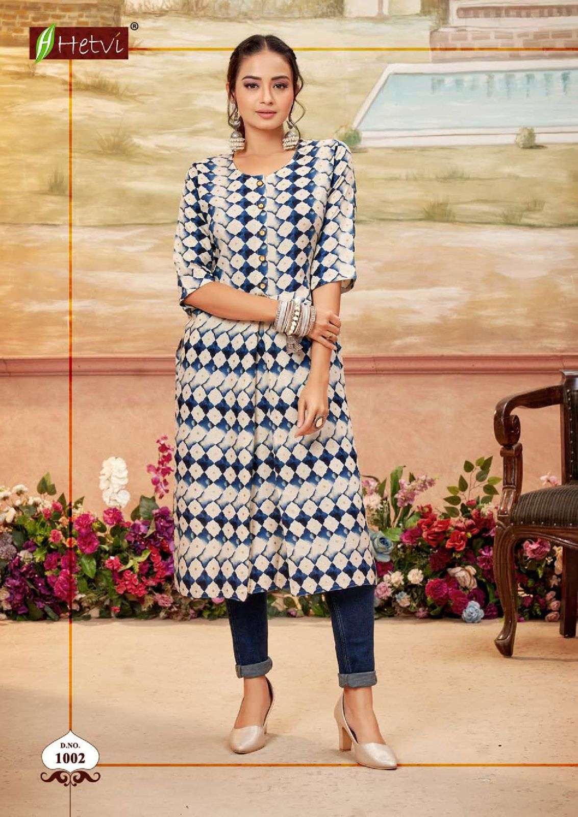 Hetvi JEENA Kurti Wholesale catalog