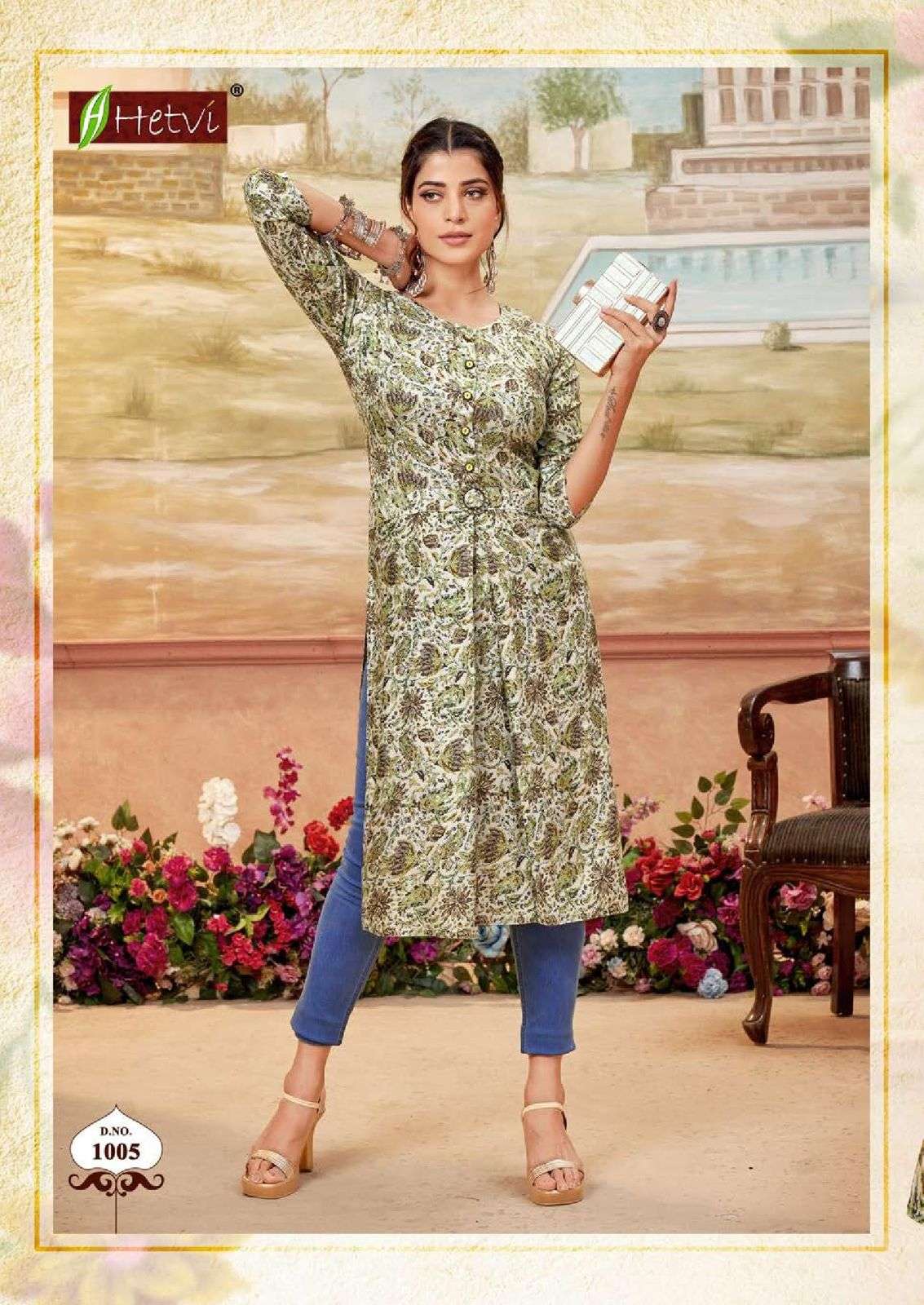 Hetvi JEENA Kurti Wholesale catalog