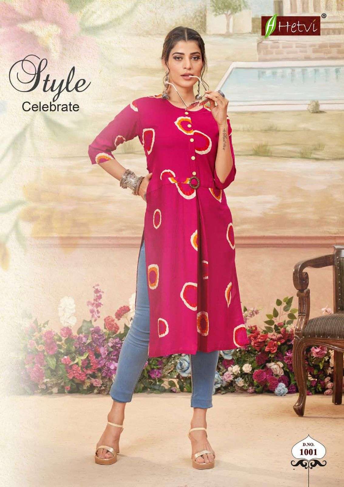 Hetvi JEENA Kurti Wholesale catalog