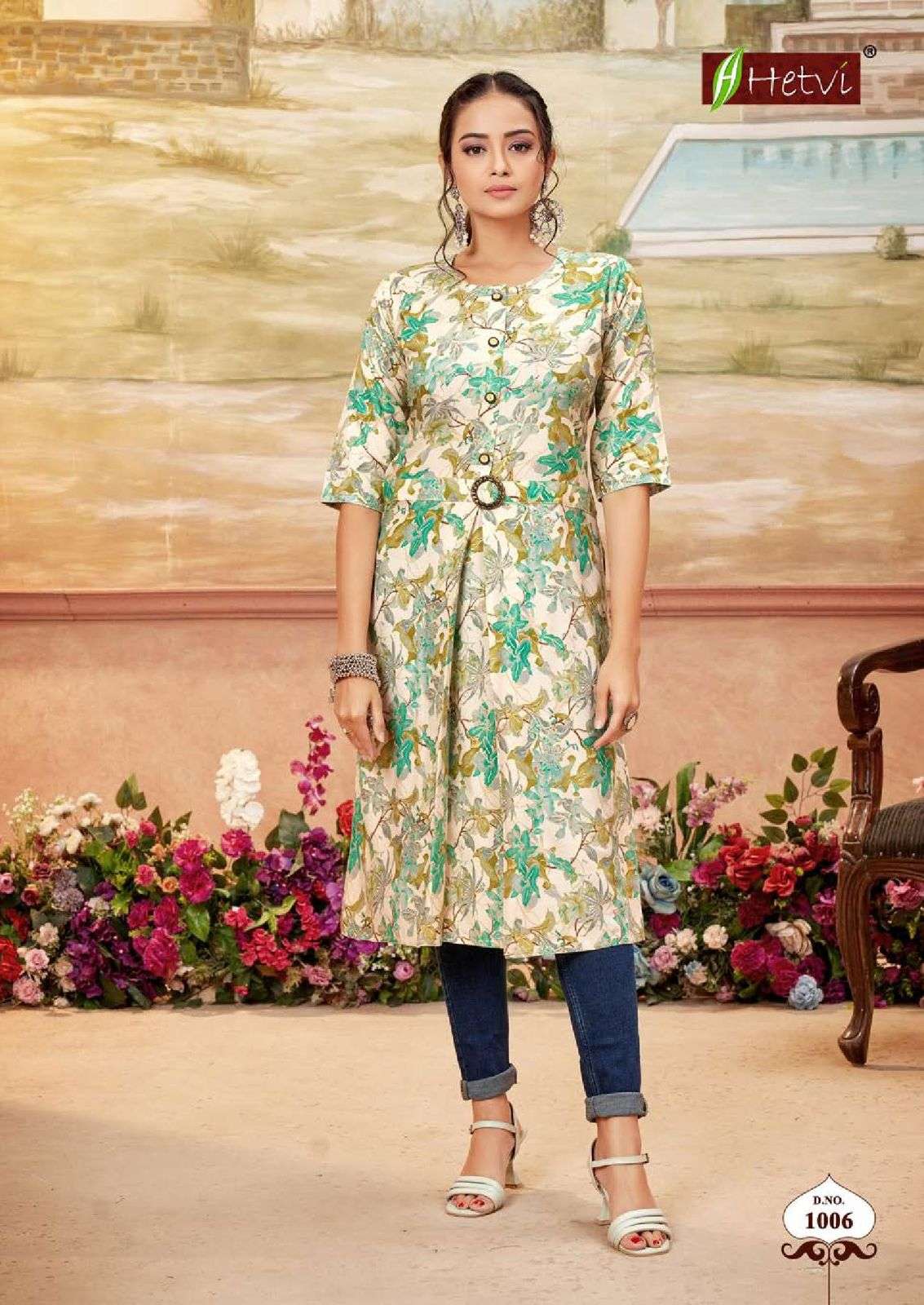 Hetvi JEENA Kurti Wholesale catalog