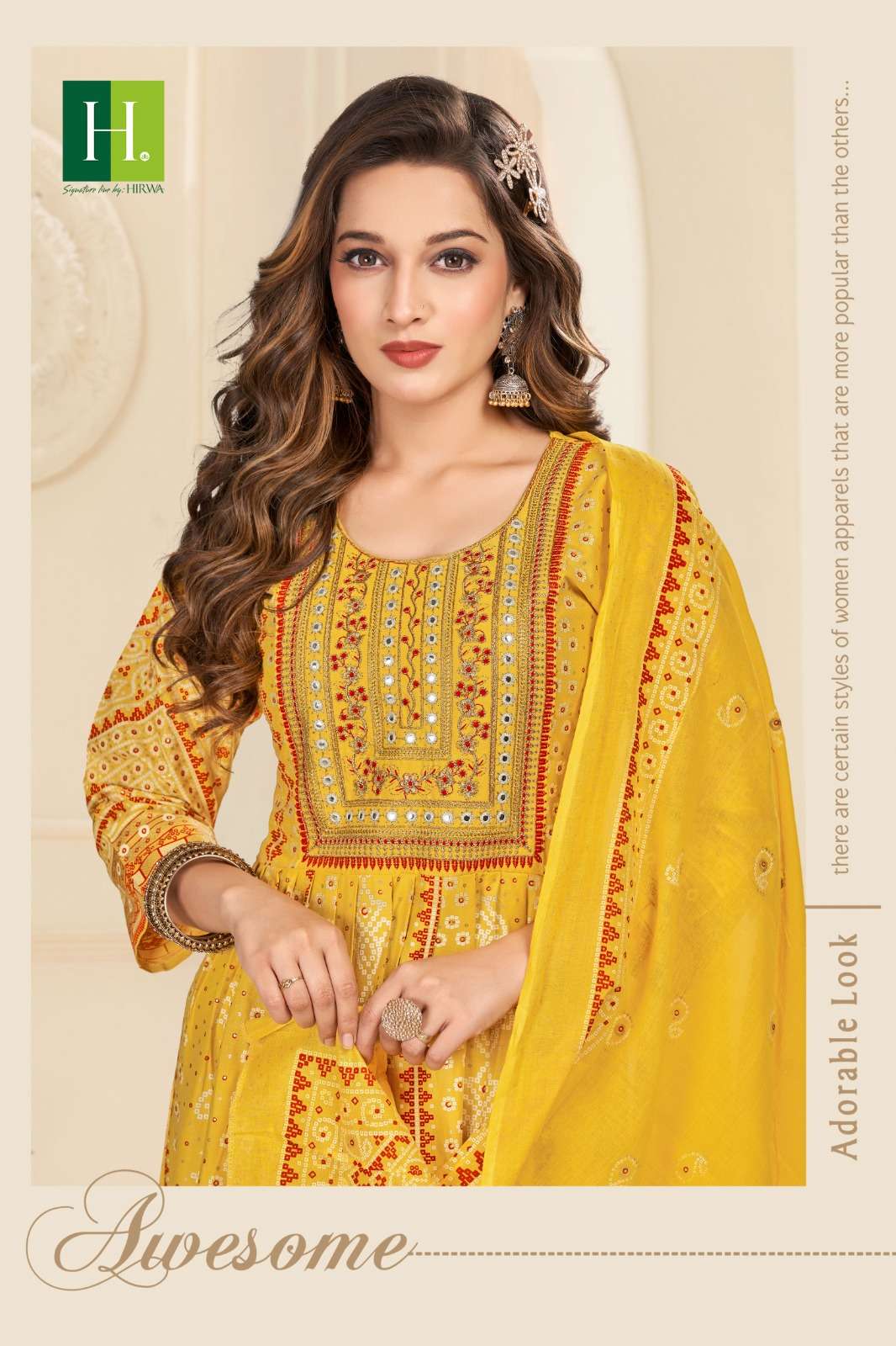 HIRWA Kumari vol-2 Kurti Wholesale catalog