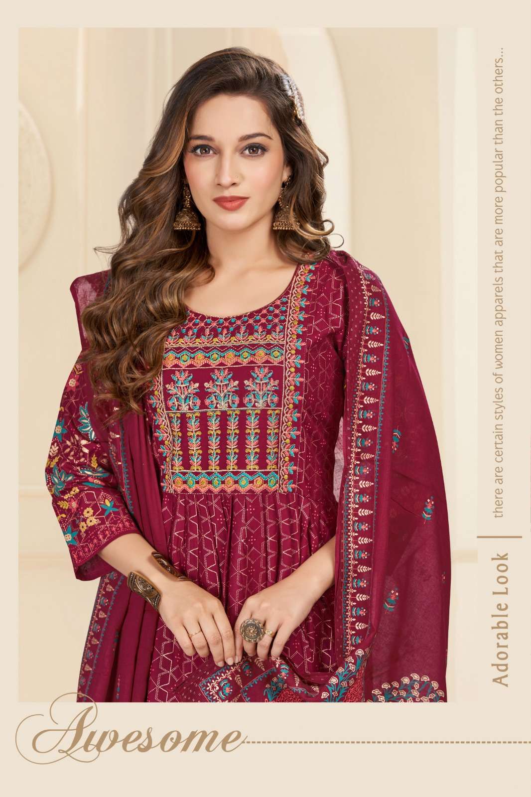 HIRWA Kumari vol-2 Kurti Wholesale catalog