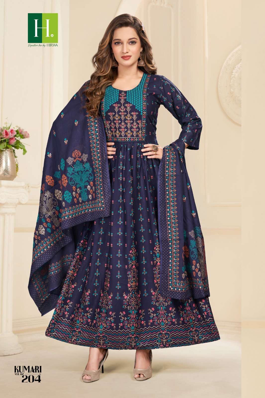 HIRWA Kumari vol-2 Kurti Wholesale catalog