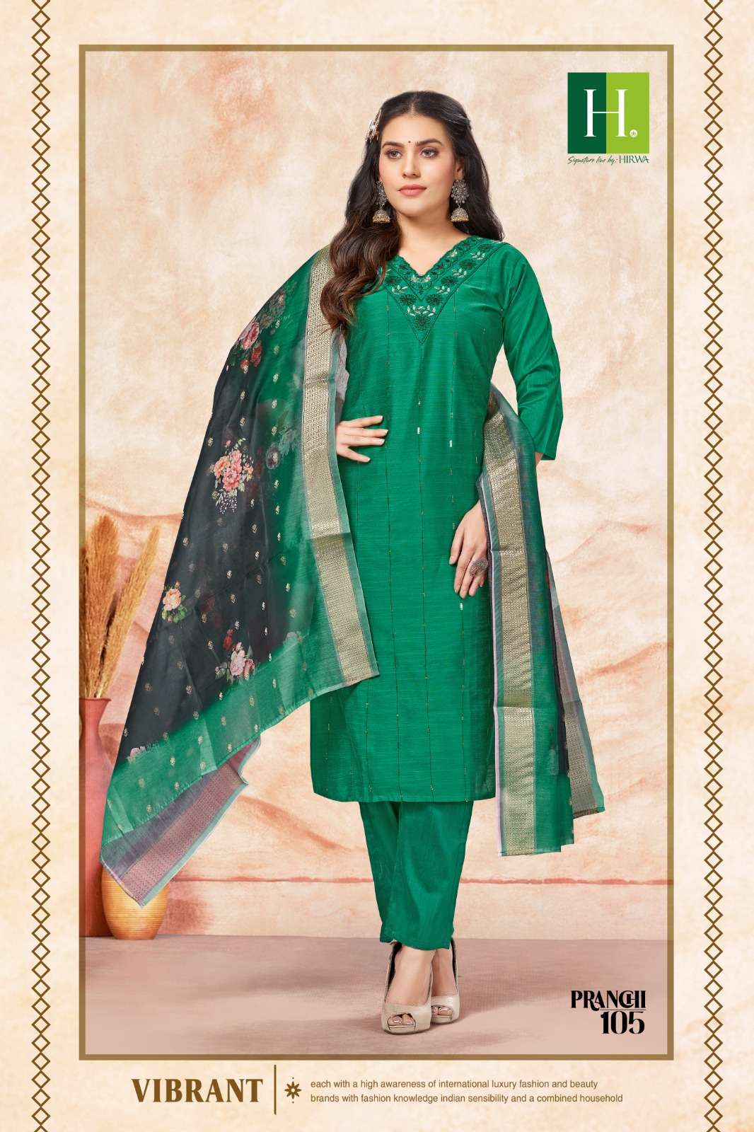HIRWA PRANCHI Kurti Wholesale catalog