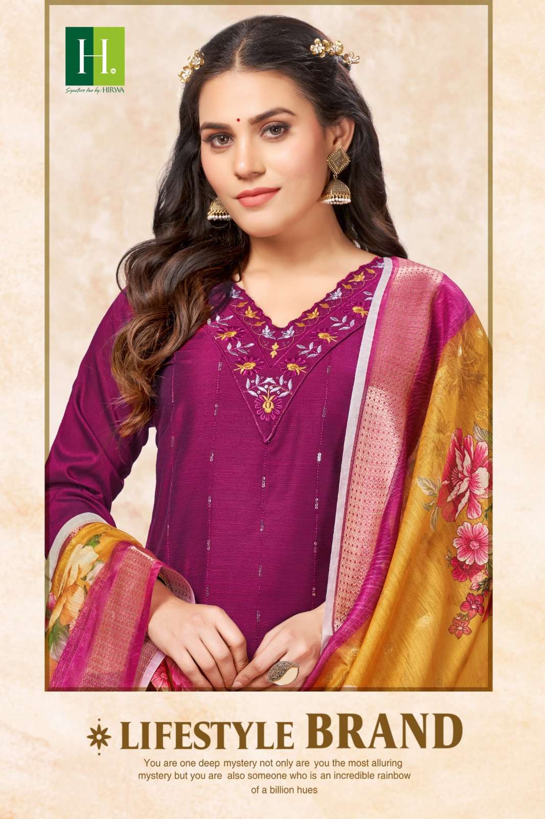 HIRWA PRANCHI Kurti Wholesale catalog