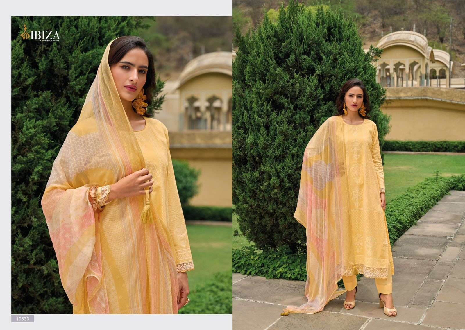 Ibiza Armani Lawn Cotton Digital Printed Salwar Kameez Wholesale catalog