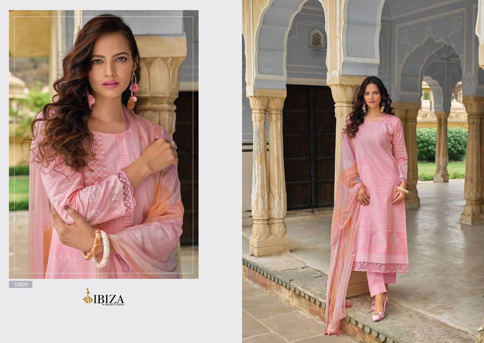 Ibiza Armani Lawn Cotton Digital Printed Salwar Kameez Wholesale catalog