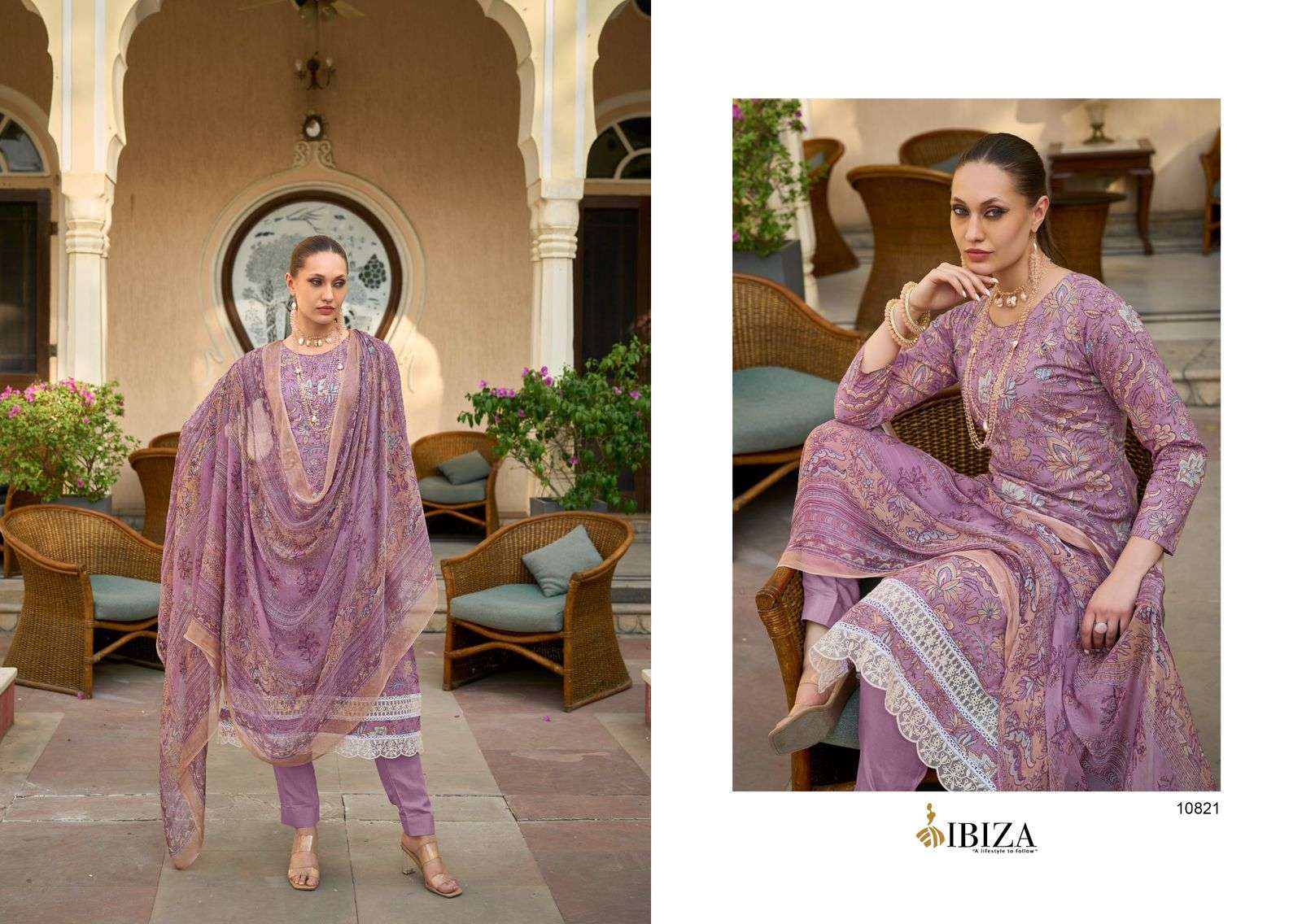 Ibiza Yuvti Lawn Cotton Designer Salwar Suits Wholesale catalog