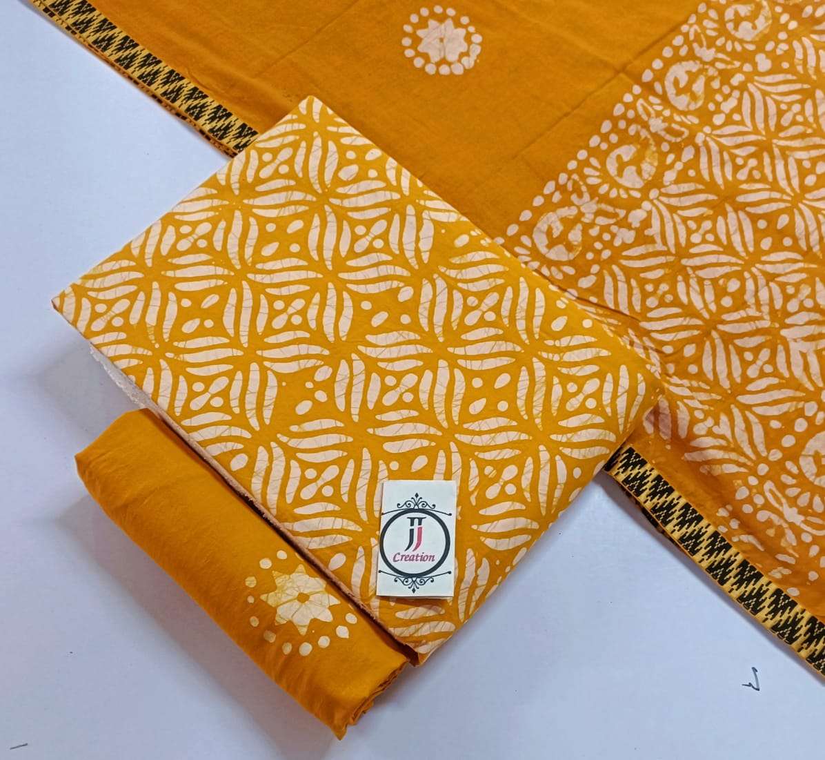 J.J Poplin Wax Batic Vol-4 – Dress Material Wholesale Catalog