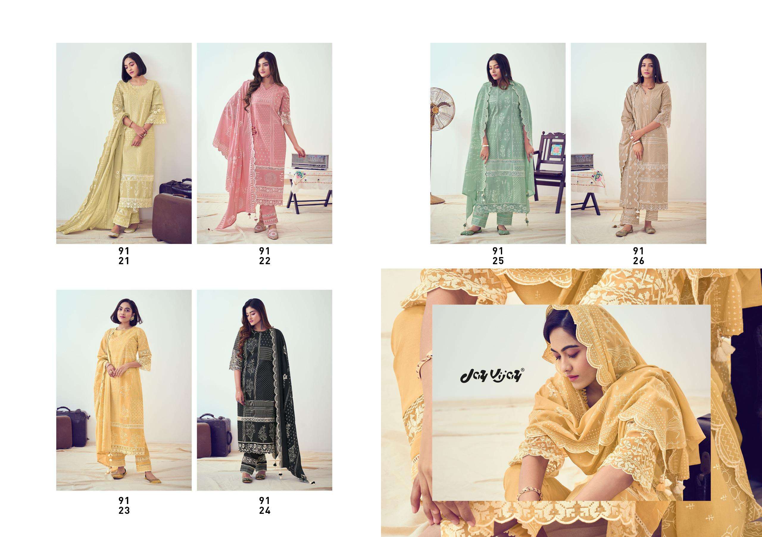 JAYVIJAY HUMSAFAR Salwar Kameez Wholesale catalog