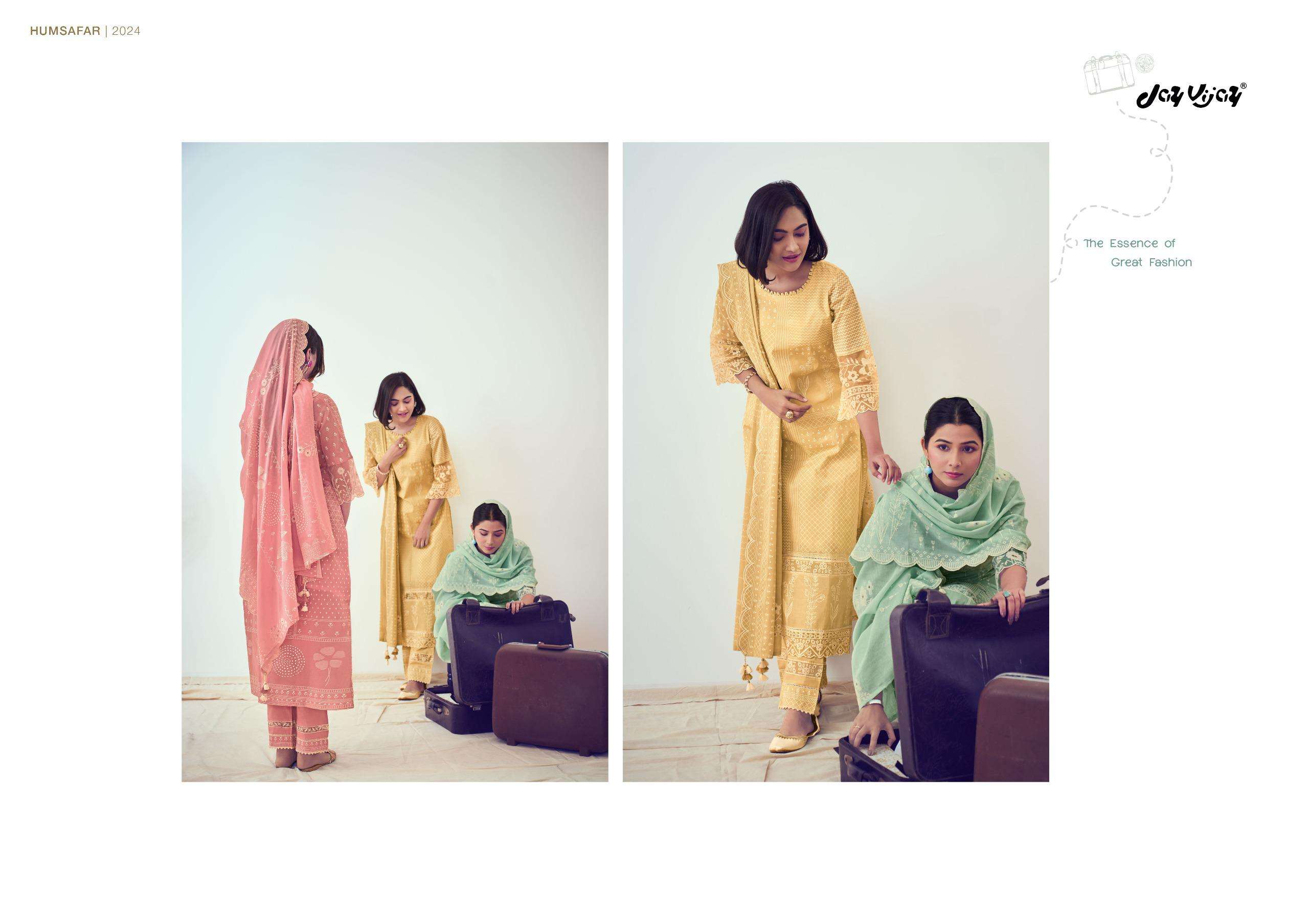 JAYVIJAY HUMSAFAR Salwar Kameez Wholesale catalog