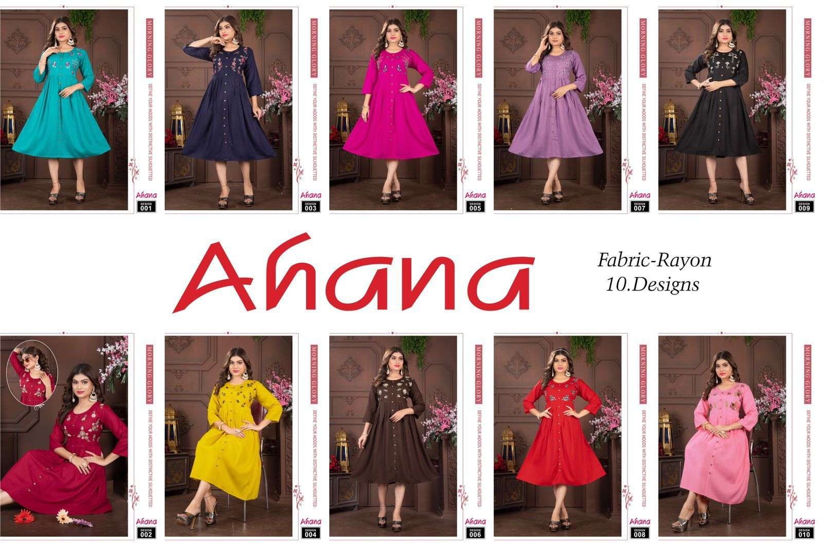 JLF AHANA VOL.1 Kurti Wholesale catalog