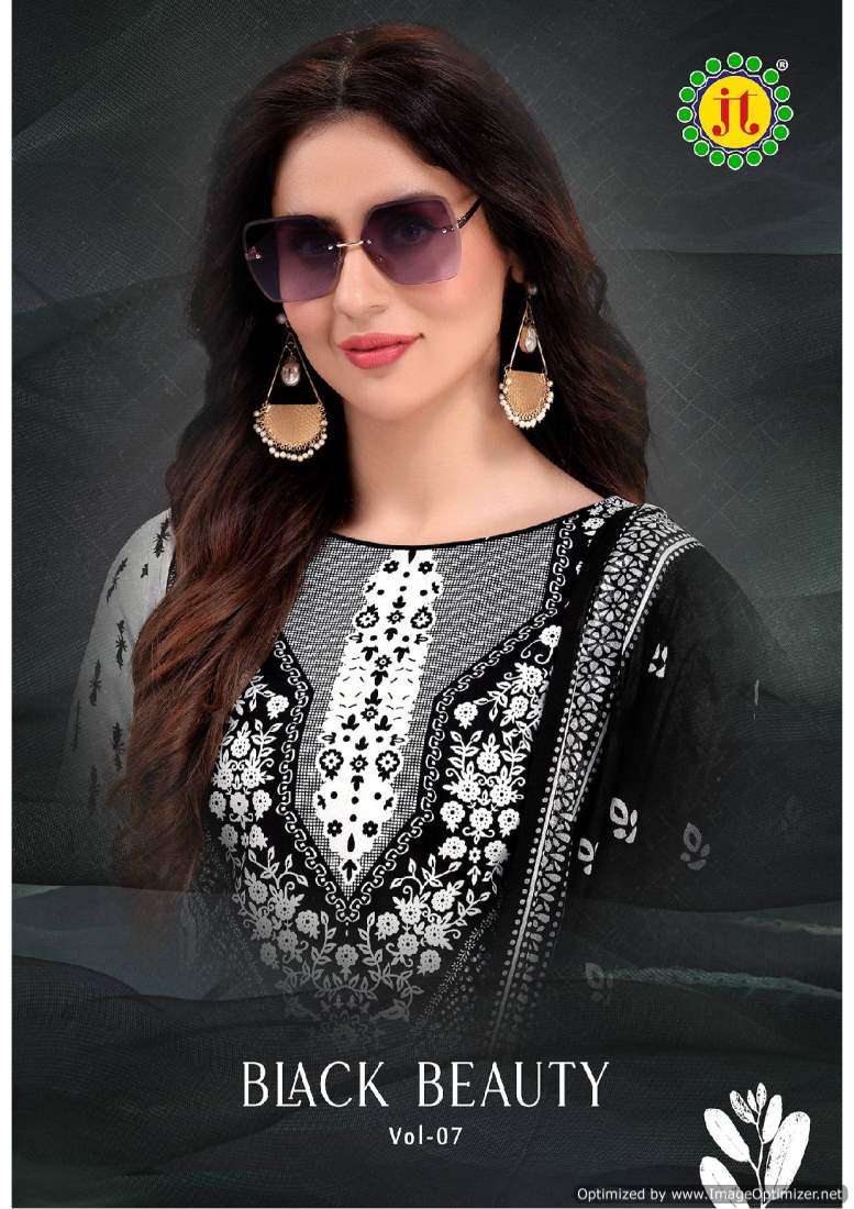 JT Black Beauty Vol-7 – Dress Material - Wholesale Catalog