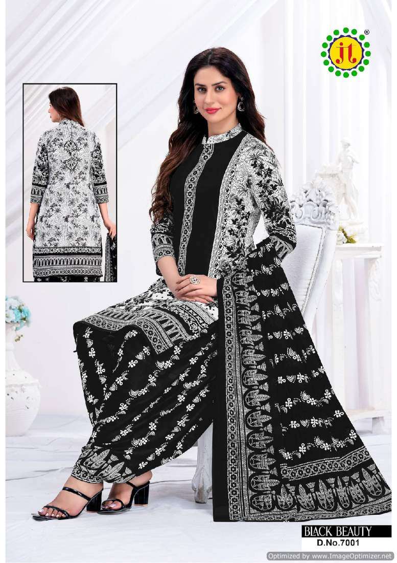 JT Black Beauty Vol-7 – Dress Material - Wholesale Catalog