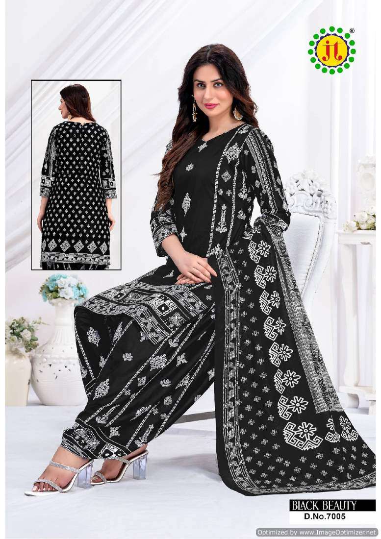 JT Black Beauty Vol-7 – Dress Material - Wholesale Catalog