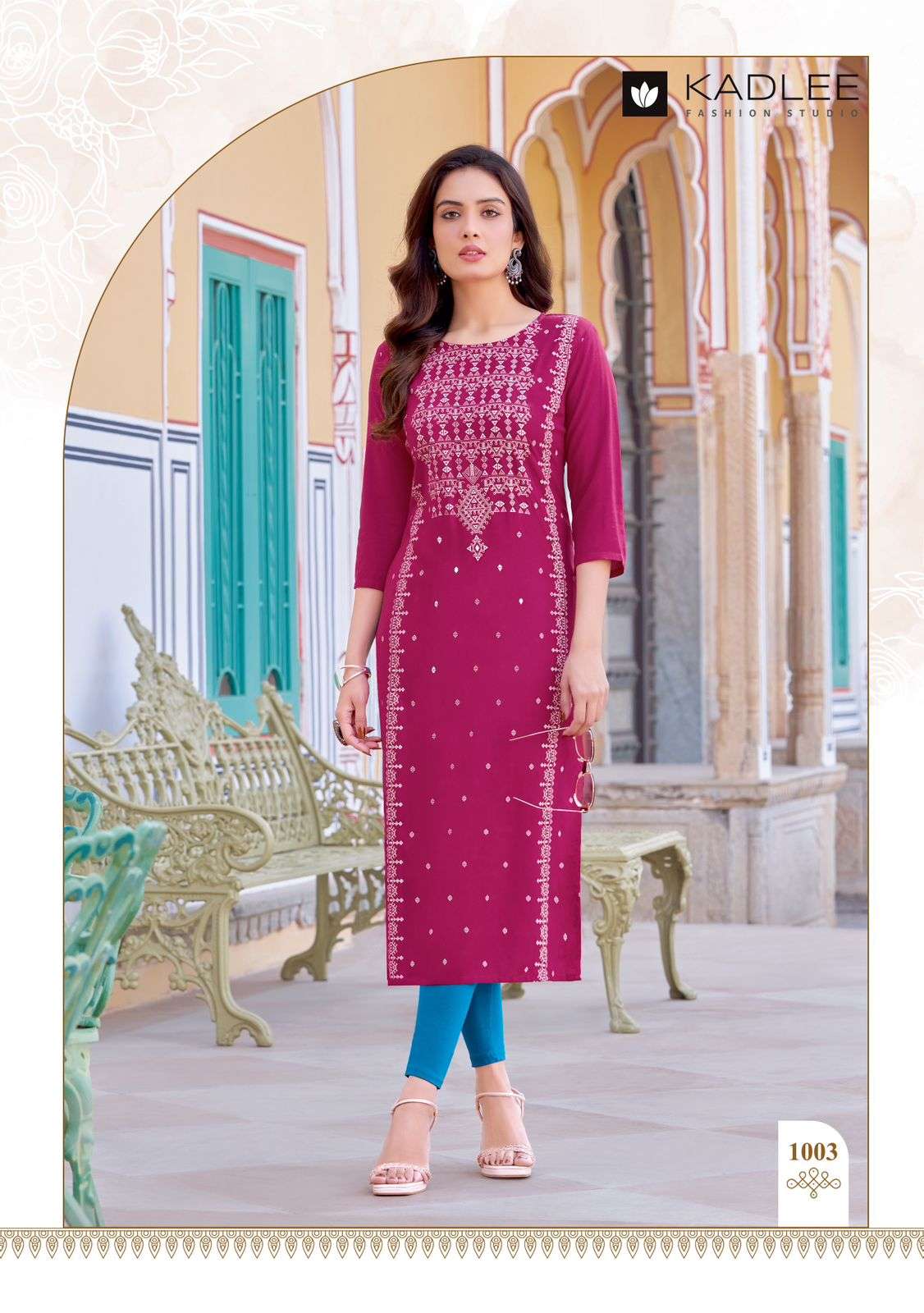 KADLEE Gold Coin Kurti Wholesale catalog